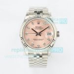EWF Swiss Replica Rolex Ladies-datejust 31mm Pink Diamond Dial Watch